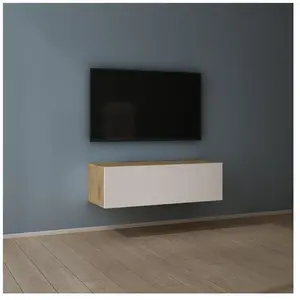 Mai&mai - Meuble tv Suspendue Armoire avec Soft-Close Table tv pour le... pas cher