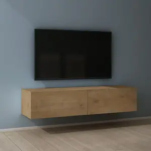 Mai&mai - Meuble tv Suspendue Armoire avec Soft-Close Table tv pour le... pas cher