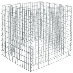 ESTEXO Jardinière surélevée gabione 180x90x100 cm Corbeille à plante g... pas cher