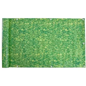 ESTEXO Brise vue jardin balcon en pvc 6 m optique de livre / 90x600cm pas cher