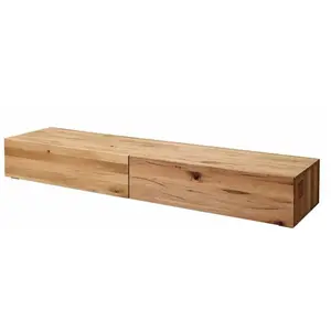 Comparateur de prix : Massivmoebel24 Meuble TV - Bois massif de chêne lombard huilé (Bois naturel) - FRANKFURT 108