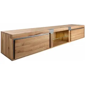 Comparateur de prix : Meuble tv 260x48 Chênes sauvage et lombard huilé Bois naturel new amsterdam 04