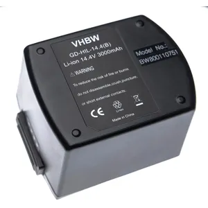 VHBW Batterie Li-Ion 3000mAh pour outil électrique Hilti SF 14-A, SFC1...