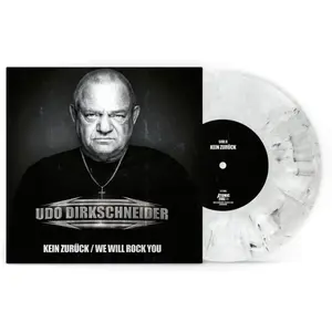 LP de Udo Dirkschneider - Kein zurück / We will rock you - pour Unisexe - marbré Standard pas cher