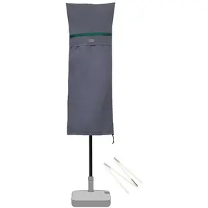 Sekey Housse de Protection pour 270cm x 460cm Parasol de Jardin Double... pas cher