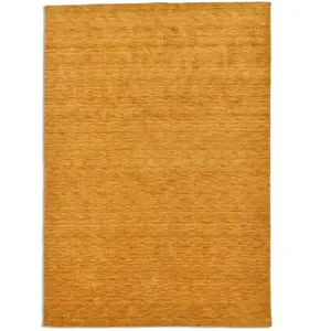 Tapis salon - tissé main - 100% laine naturelle - or 170x240 cm