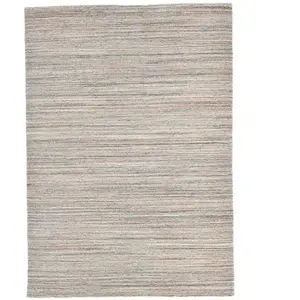 THEKO Tapis de salon tissé main en viscose et laine Rose 40x60 cm pas cher