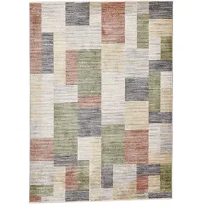 Gino Falcone Tapis tissé à la machine en polypropylène - multicolor 120x180 cm pas cher