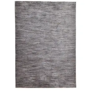 Gino Falcone Tapis tissé à la machine en polypropylène - gris foncé 120x180 cm pas cher
