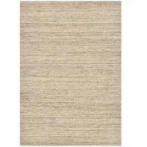THEKO Tapis chiné tissé à la main beige 60x90 cm pas cher