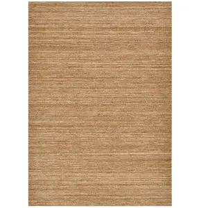 THEKO Tapis chiné tissé à la main ocre 70x140 cm pas cher