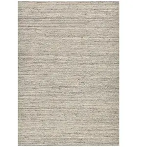 THEKO Tapis chiné tissé à la main gris 170x240 cm pas cher