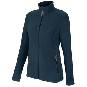 Veste polaire de travail zippée femme Job + Würth MODYF marine S pas cher