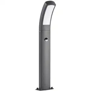 Comparateur de prix : Lindby luminaire pour socle LED Moshe, 60 cm, anthracite, détecteur