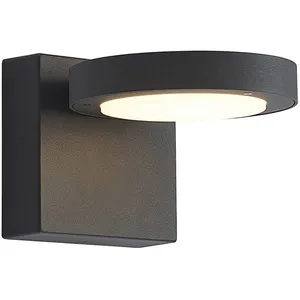 Comparateur de prix : Lucande, applique d'extérieur LED Belna, métal, IP65, anthracite
