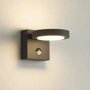 LUCANDE LED Applique extérieure 'Belna' en aluminium pas cher