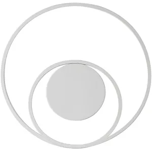 Lindby Plafonnier LED Emisua, blanc, CCT, intensité variable pas cher
