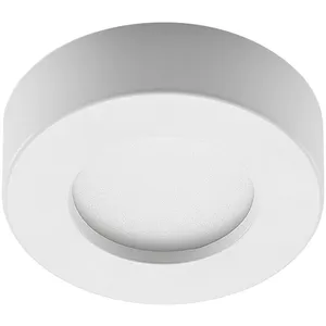 Prios Plafonnier LED Edwina, blanc, 12 cm, CCT, IP44 pas cher