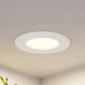 PRIOS Led Spot encastrable à intensité variable 'Cadance' en aluminium...Vendu parluminaire