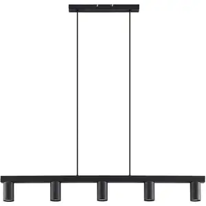 LINDBY Suspension à intensité variable 'Baliko' en métal pour salon & salle à manger pas cher