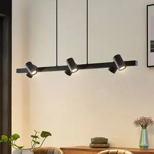 LINDBY Suspension à intensité variable 'Savoli' en métal pour salon & salle à manger