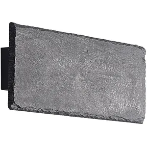 Comparateur de prix : Applique murale LED Lindby Peetu, 22 cm de long, ardoise, intensité variable