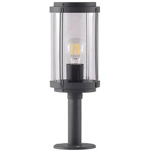 LINDBY Luminaire extérieur à intensité variable 'Ojali' en aluminium pas cher