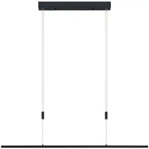 Lucande Suspension LED Stakato, 120 cm, à 6 lampes, intensité variable pas cher