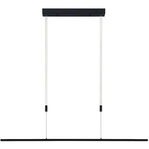 Lucande Suspension LED Stakato, 140 cm, à 6 lampes, intensité variable pas cher