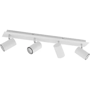 Lindby spot pour plafond Joffrey, 70 cm, blanc, 4 lampes, GU10 pas cher