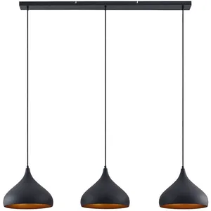 LINDBY Suspension à intensité variable 'Elamira' en métal pour salon & salle à manger pas cher