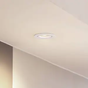 Comparateur de prix : Arcchio Downlight Zyron, blanc, Ø 8,2 cm