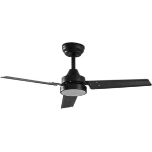 Comparateur de prix : Lindby Ventilateur de plafond LED Aerallo, noir, CCT, silencieux