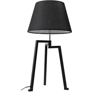 Lucande - Lampe à poser 'Amona' en métal pour salon & salle à manger pas cher