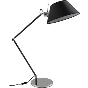 Lucande - Lampe à poser 'Dansari' en métal pour salon & salle à manger pas cher