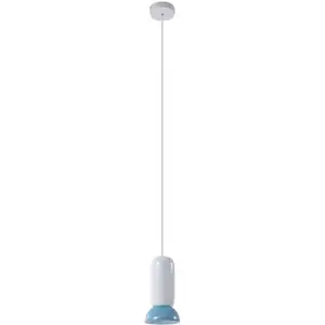 Lindby Suspension à intensité variable 'Kerimi' en céramique pour salon & salle à manger pas cher
