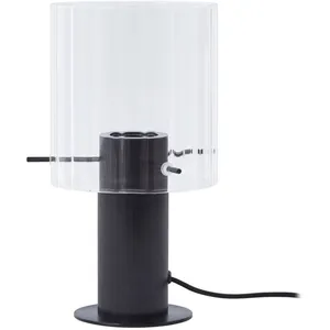 Lucande - Lampe à poser 'Eirian' en métal pour salon & salle à manger pas cher