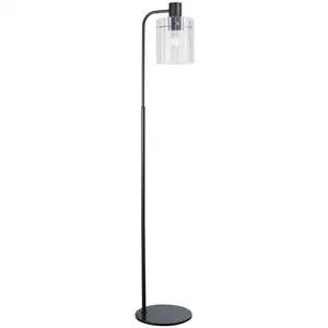 Comparateur de prix : LUCANDE Lampadaire 'Eirian' en métal pour salon & salle à manger