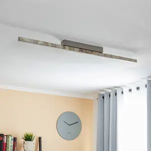 Quitani Zino Plafonnier LED ardoise or 38WVendu parluminaire