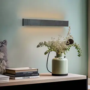 Quitani Zino applique LED, 20 W, ardoise grise pas cher