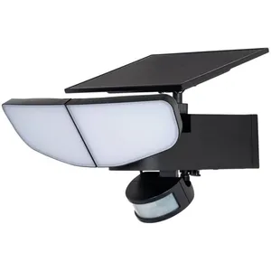 Comparateur de prix : Applique solaire Lindby LED Naelin, noir, capteur, IP44