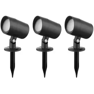 Comparateur de prix : Lindby Smart Spot sur piquet LED Nycta, RVB, Tuya, lot de 3