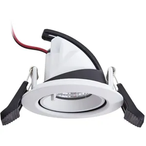 Arcchio Harcos downlight LED, blanc, Ø 8 cm, 4.000K pas cher