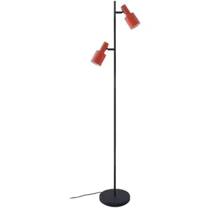 Lindby - Lampadaire 'Ovelia' en métal pour salon & salle à manger pas cher