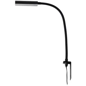 Lindby lampe de lecture LED Flexola, noir, angulaire, fiche pas cher