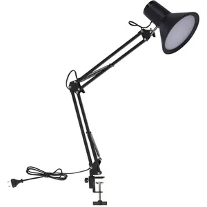 Comparateur de prix : LINDBY Led Lampe à pince à intensité variable 'Undra' en métal pour bureau
