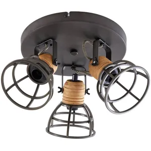 LINDBY Spot à intensité variable 'Arinthea' en métal pour salon & salle à manger pas cher