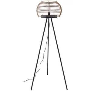 Comparateur de prix : Lindby - Lampadaire 'Ediz' en métal pour salon & salle à manger