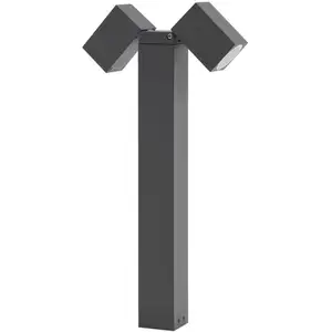 Comparateur de prix : Lindby - Luminaire extérieur à intensité variable 'Othil' en aluminium