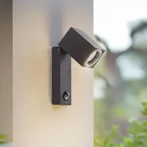 Lindby - Applique extérieure à intensité variable 'Othil' en aluminium pas cher